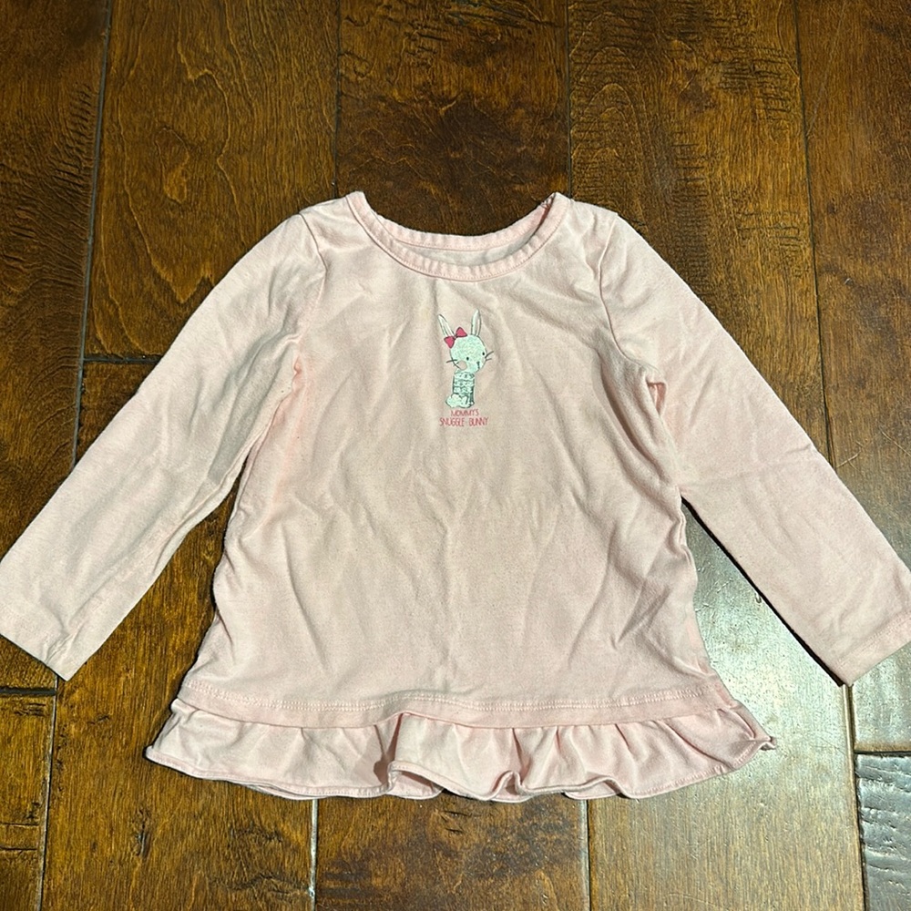 Jumping Beans Girls “Mommy’s Snuggle Bunny” Shirt